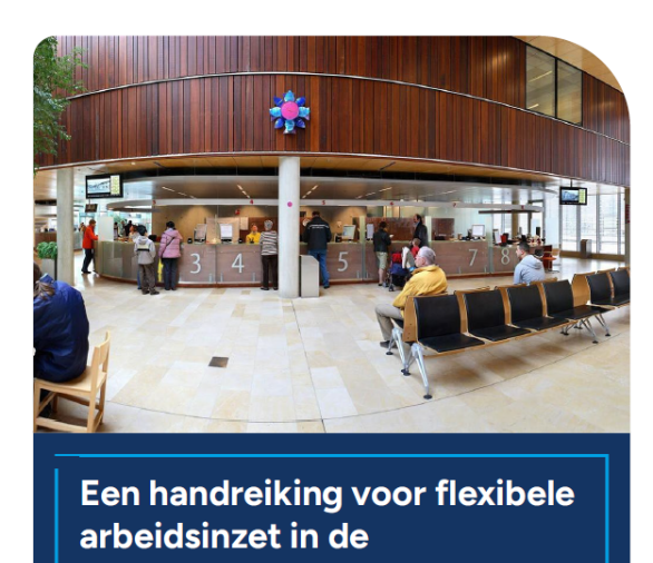 voorkant handreiking afdeling burgerzaken met een wachtkamer van een gemeente