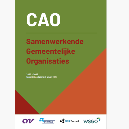 CAO SGO Tussentijdse wijziging 30 januari 2026 